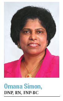 Omana Simon, DNP, RN, FNP-BC