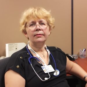 Hospice nurse Irina Roth
