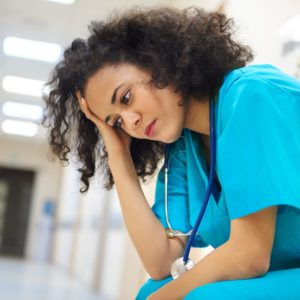 Nurse suicides are often trigerred by loss of work or burnout.