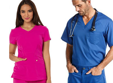 Careisma and FrankyRay scrubs