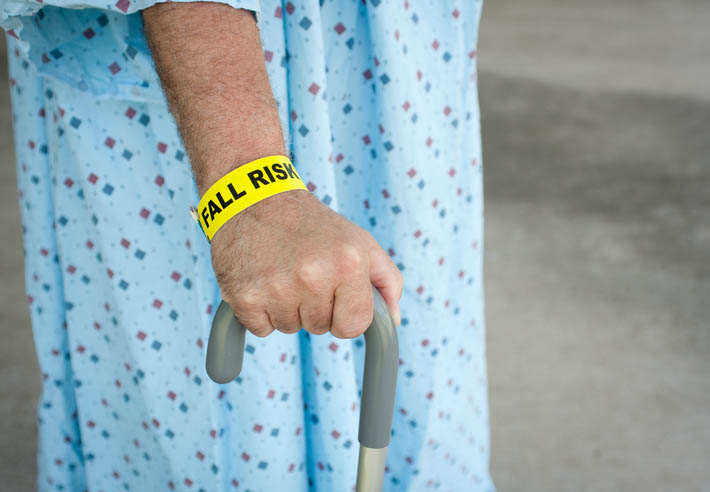 the risk of patient falls