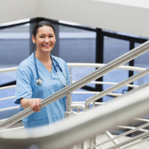 nurse burning calories