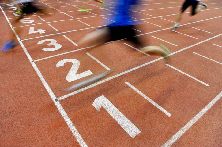 crossing the finish line and passing NCLEX