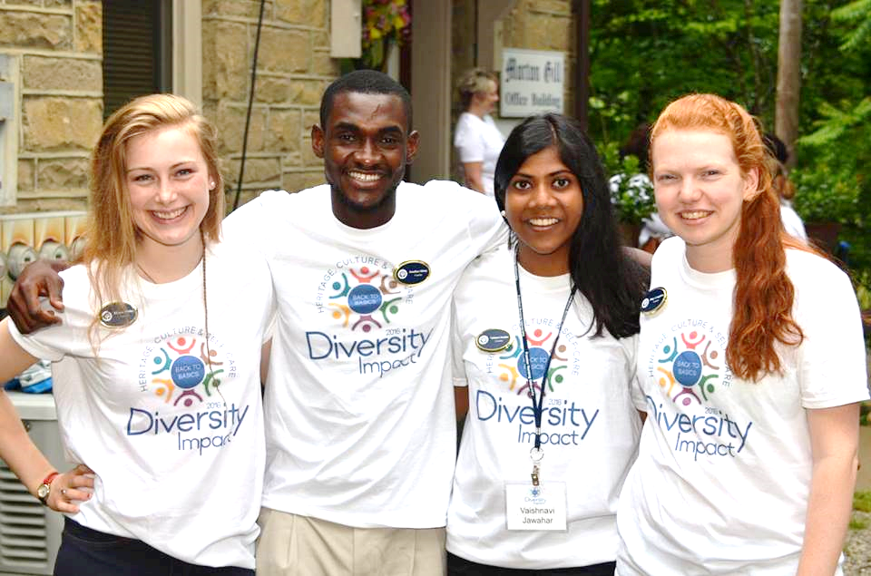 Students at Frontier U Diversity Impact Program