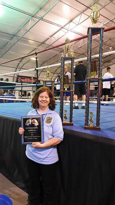 Boxing Coach Cindy Bohmont