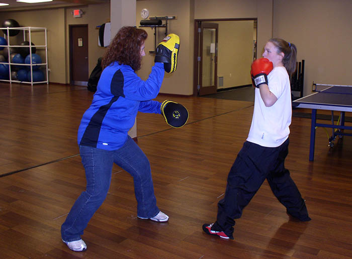 Coach Cindy Bohmont training