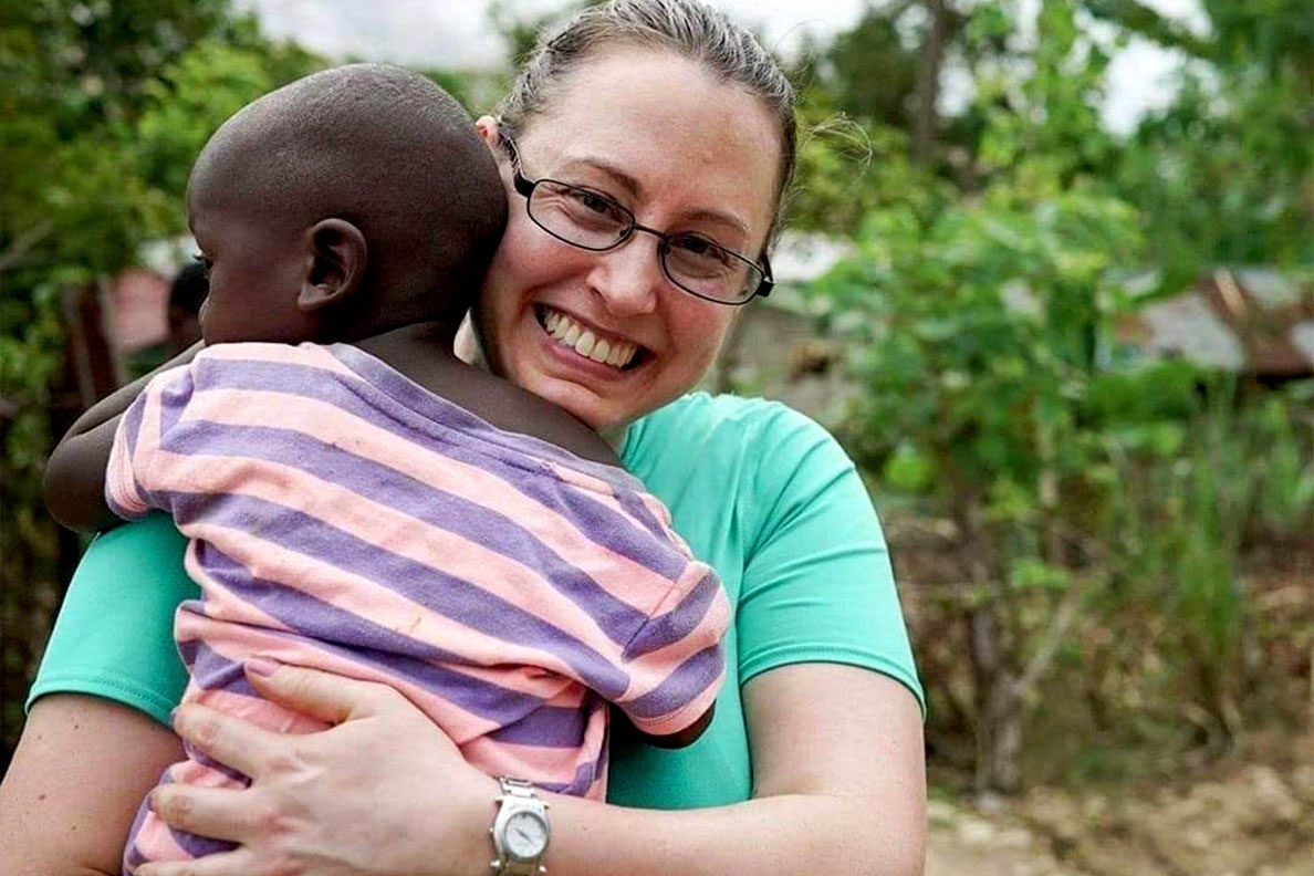 Pediatric nurse Pam Martin is studying for her DNP