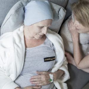 Hospice services at home.