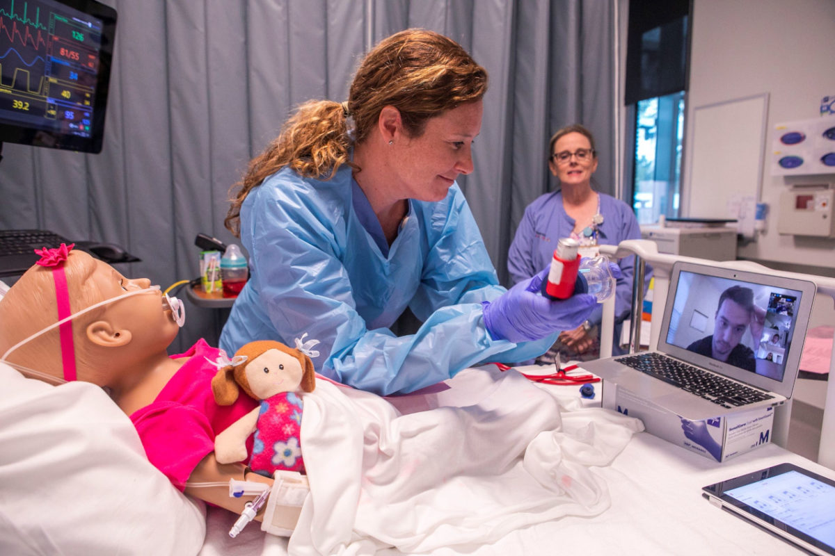 Virtual clinicals at Vanderbilt School of Nursing