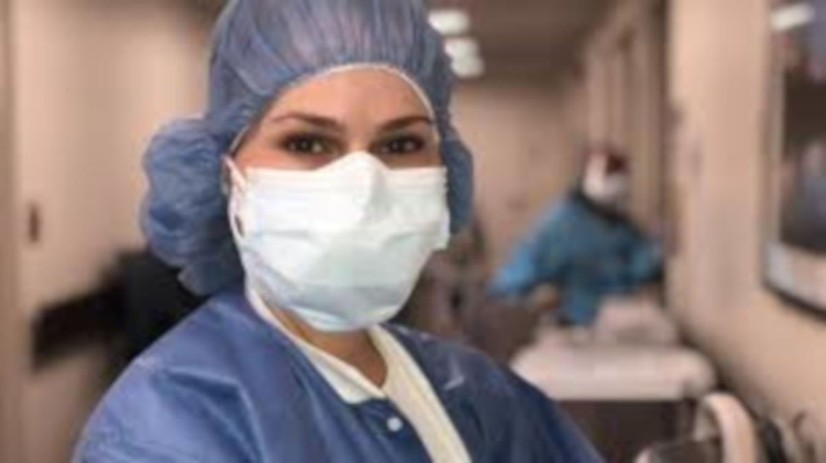Nurse of the Week Emily Fawcett is an RN at Lenox Hill Hospital