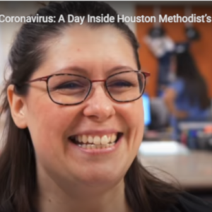 Nurse of the Week Tabatha Kentner, at Methodist Hospital in Katy, Texas