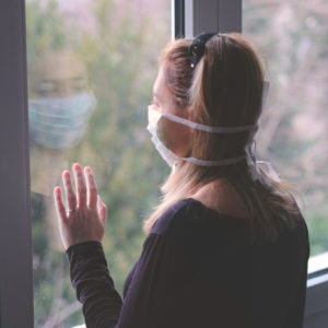 Nurses self-isolating from family during COVID-19
