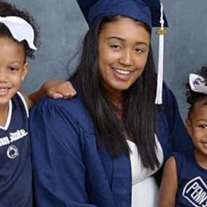 Nurse of the Week Felicia Shaner with her two daughters.