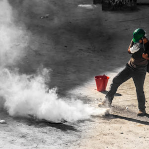 The American Thoracic Society has called for an end to use of tear gas against protesters.