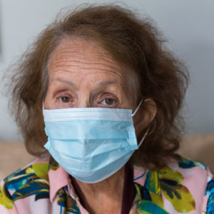 Dementia patient Alba Moran. By Heidi de Marco