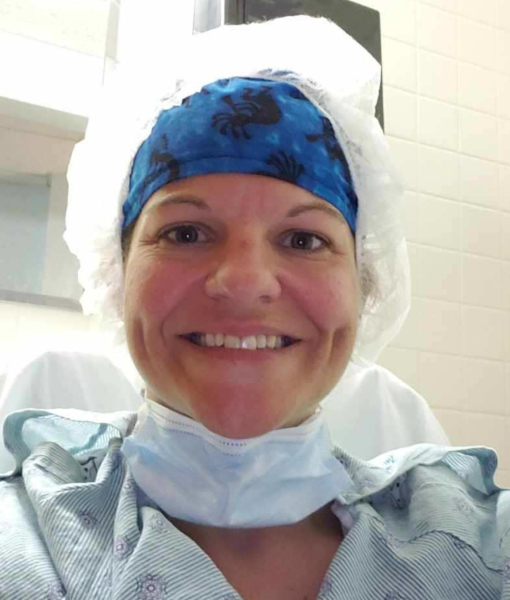 Nephrology Nurse Sandy Nichols, RN.