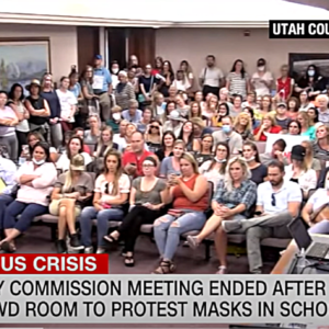 Anti-mask protests in Utah threatened to disrupt the opening of the new school year.