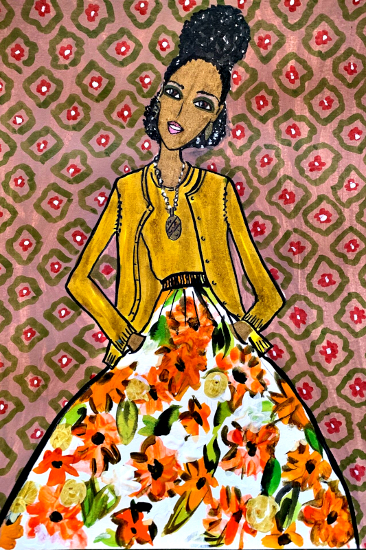 Vanessa Joseph, labor and delivery nurse. From exhibit, "Thank You, Mount Sinai Nurses."
