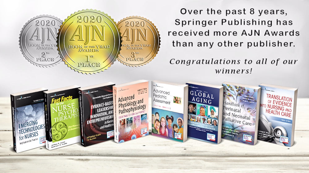 Springer Publishing Sweeps the AJN 2020 Book of the Year Awards.