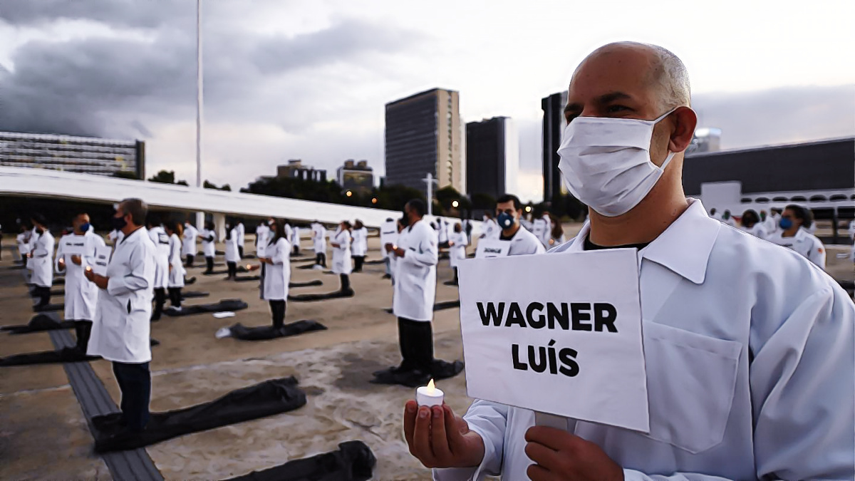 Brazilian nurses mourn HCP Covid deaths. A new ICN study warns that 10 millon could leave the profession.