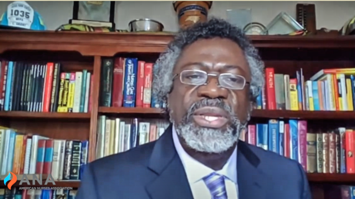 ANA President Eugene Grant speaks on 1-year anniversary of the Covid-19 pandemic.