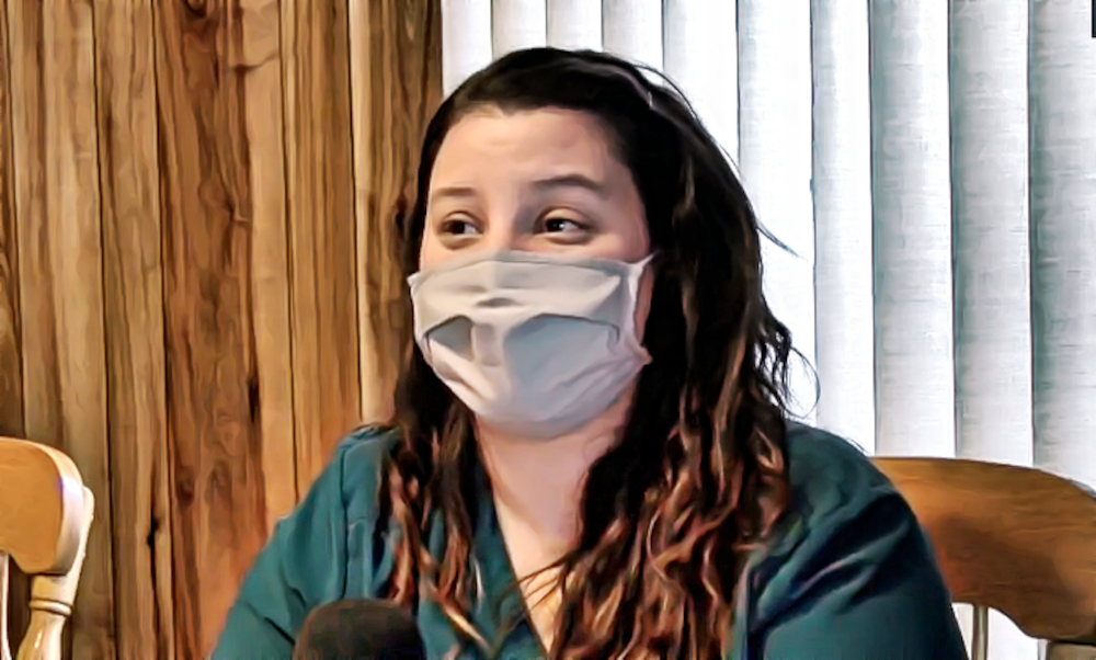 Nurse of the Week, BSN student Tiffany Hansen (ABC6, Rhode Island).