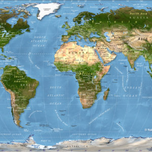 map of world