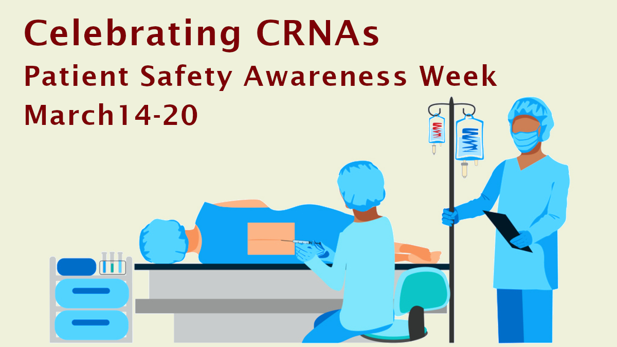 CRNA prepares an epidural as another nurse looks on.