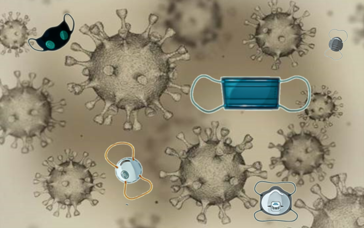 Covid viruses. Hospital masking policies and PPE supply are still issues--if you ask hospitals. US manufacturers say they are overstocked.