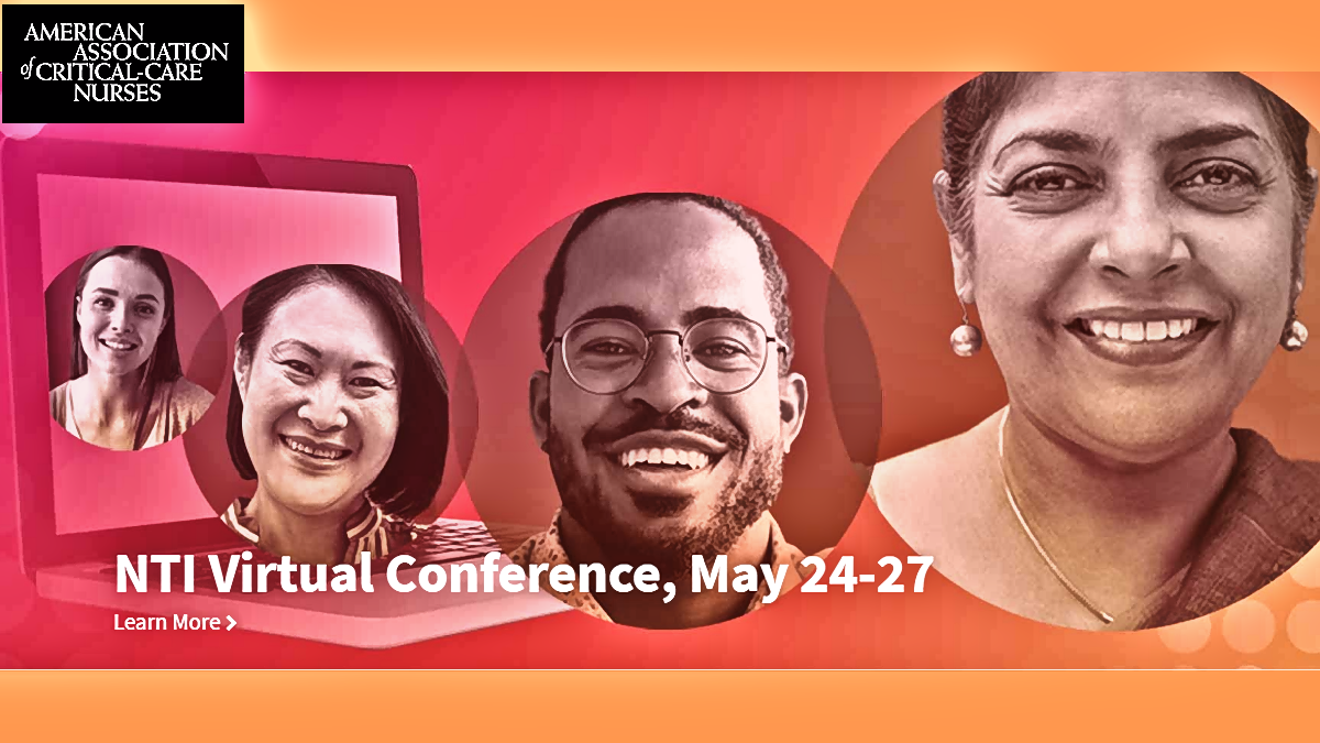 The NTI Expo is hosted each year by the American Association of Critical Care Nurses.