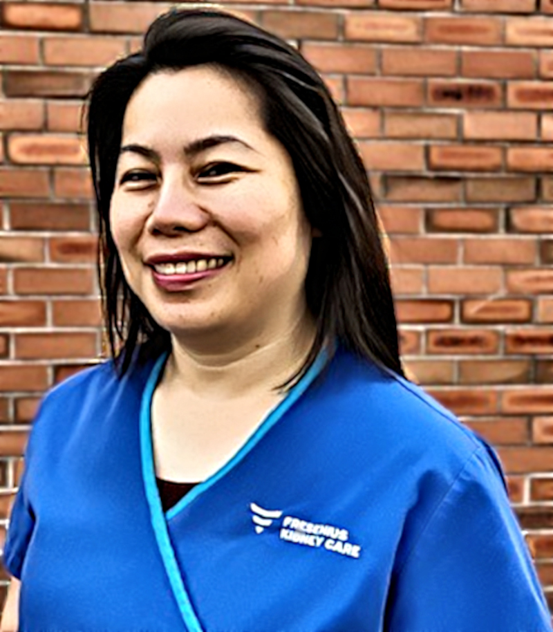 NKF honoree Rosley DeClaro, RN, BSN, CNN.