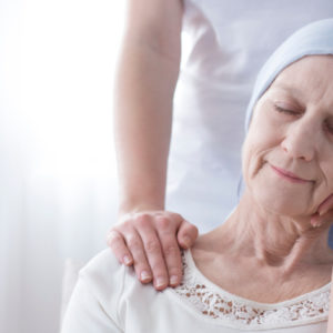 Cancer patient with Nurse. "Palliative care" is an often misunderstood term.