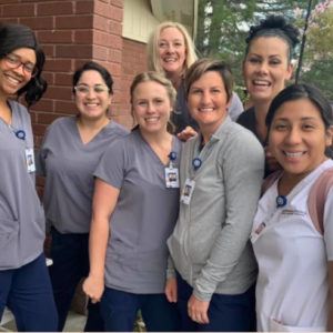 Nursing students at Nightingale College