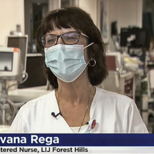 Nurse of the Week Sylvana Rega, RN, LI Jewish Forest Hills.