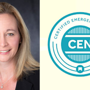 Heidi Cote has received the BCEN Certified Emergency Nurse Award for 2021.