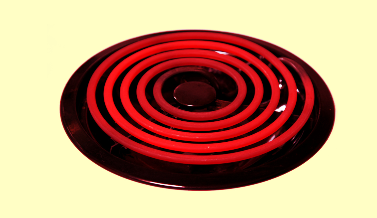 Stove burner coil.