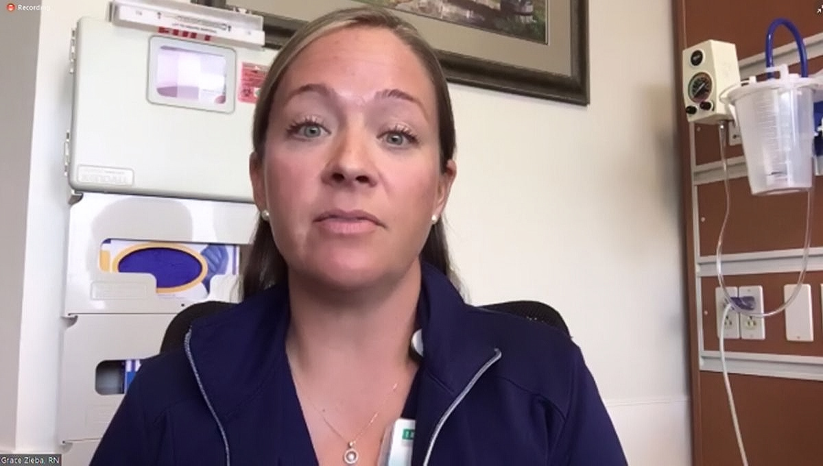 Nurse of the Week Grace Zieba