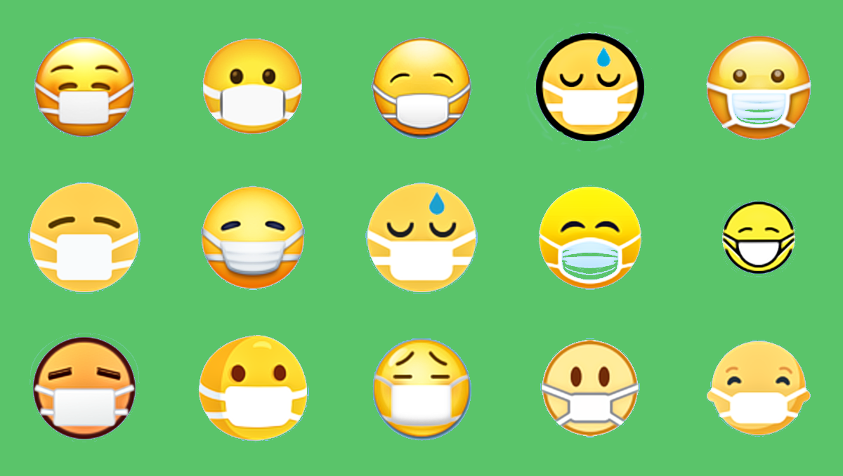 Face mask emojis