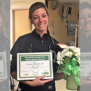 Nurse of the Week Ashlee Schwartz, RN.
