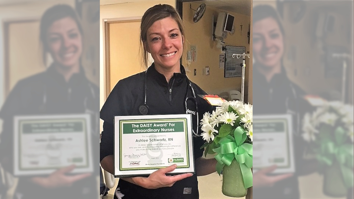 Nurse of the Week Ashlee Schwartz, RN.