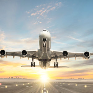 Airplane takeoff: travel nursing has peaked during the pandemic.