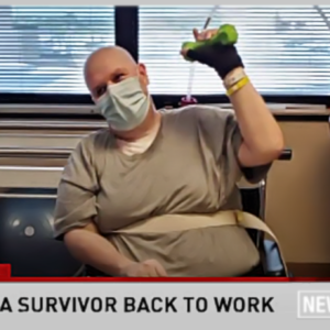 Pediatric NP Joseph Vine has recovered from Covid after 2 months in a coma.