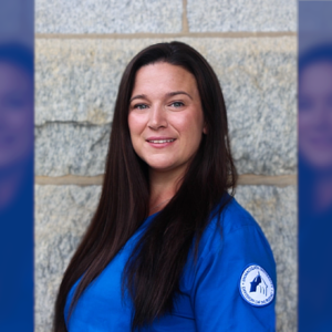 Nurse of the week, veteran and soon-to-be RN Jennifer Grubb.