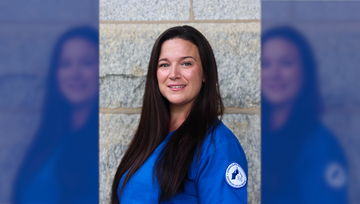 Nurse of the week, veteran and soon-to-be RN Jennifer Grubb.
