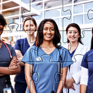 The nurse staffing crisis is a puzzle.