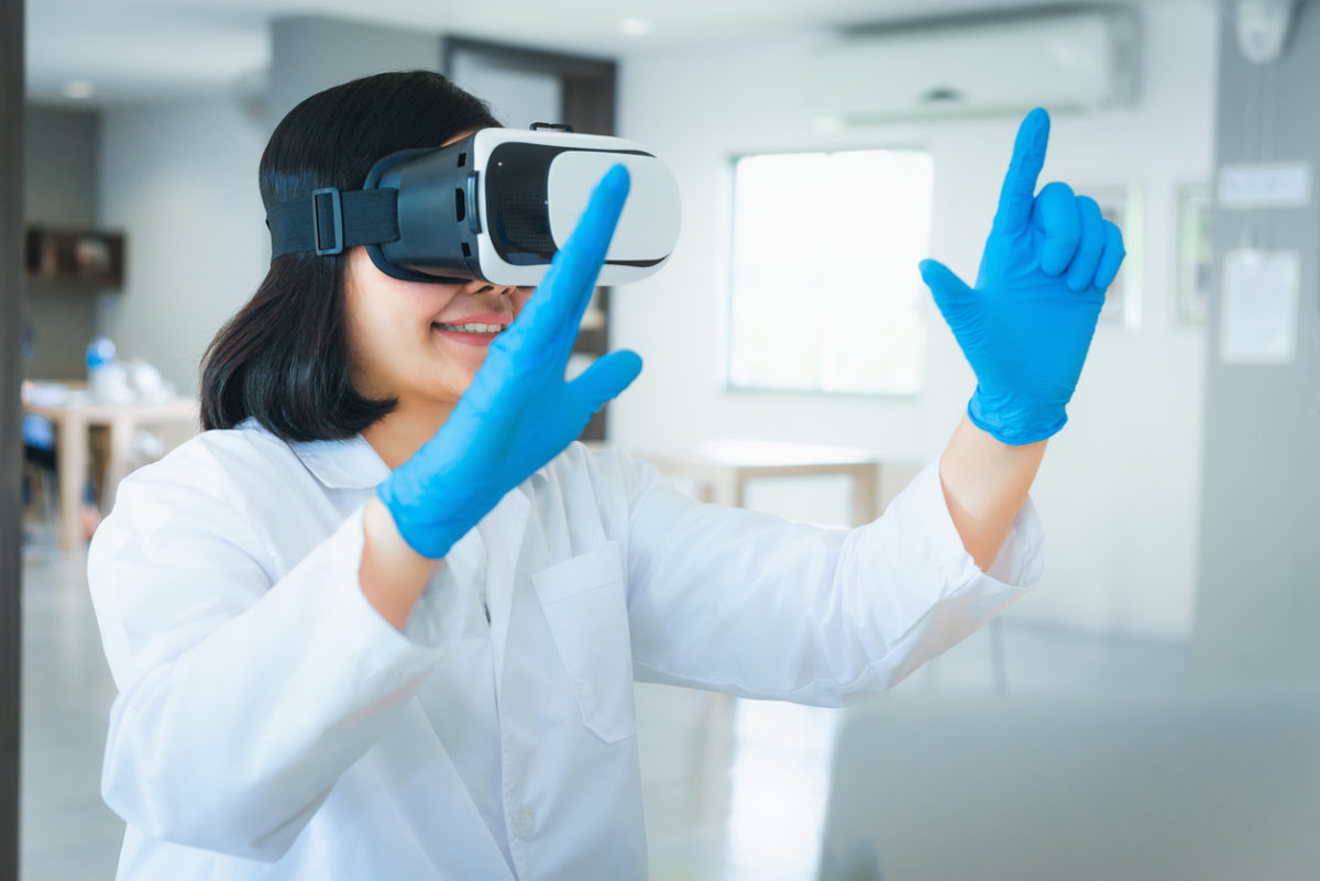 Virtual reality (VR) is fast becoming a staple in nurse education and patient care.
