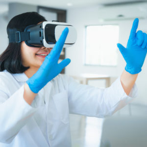 Virtual reality (VR) is fast becoming a staple in nurse education and patient care.