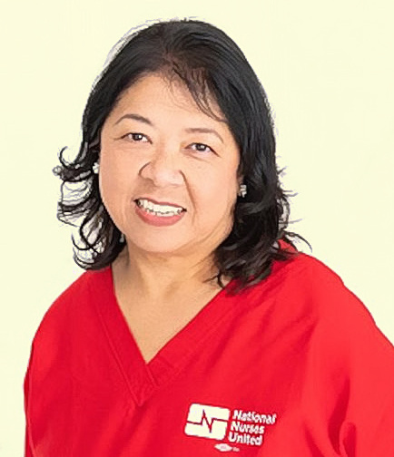 Zenei Cortez, RN, National Nurses United.
