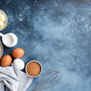 preparing baked goods