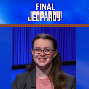 Nurse of the Week, Jeopardy contestant Joanne Mercer, BSN.
